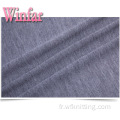 Tissu tricoté simple Jersey Spandex Polyester Mélange